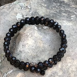 $3/15 Black slide-on bracelet